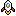 Pixel art rocket